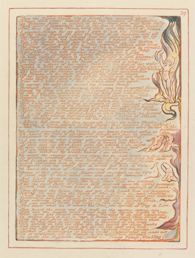 Jérusalem, Planche 29 - William Blake